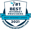 2021 Best Internet Speed Award