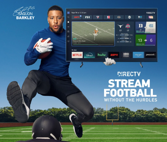 DIRECTV - stream football without the hurdles